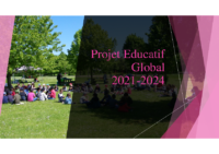Projet Educatif Global résumé pour CM février 2022