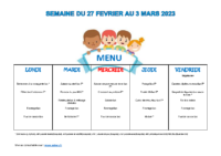 27 fév au 3 mars