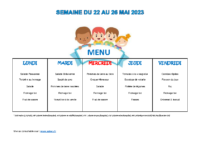 22 au 26 mai