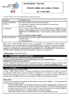 Procès-verbal du conseil d’école du 13-03-2023